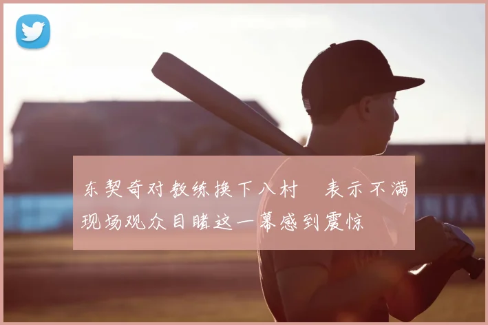 东契奇对教练换下八村塁表示不满现场观众目睹这一幕感到震惊