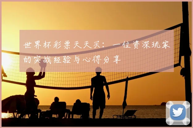 世界杯彩票天天买：一位资深玩家的实战经验与心得分享